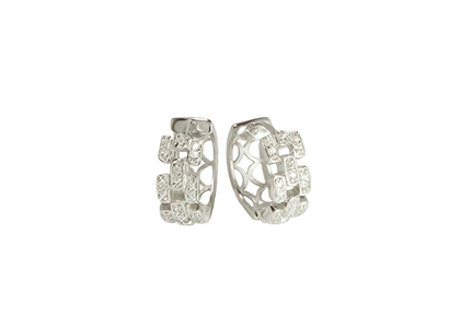 Rhodium Plated | Fashion Earrings